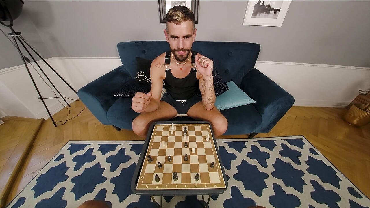 I lost the game of chess and had to submit to him