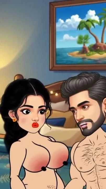 The story of Rupa Bhabhi and Gopal's bedroom sex story. Hindi Cartoon Story | Clip 1