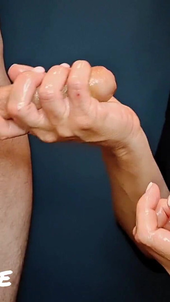 Captivating moment from "Dirty Talking Slutty Foreskin Play Educational Guide (Milking-time)"