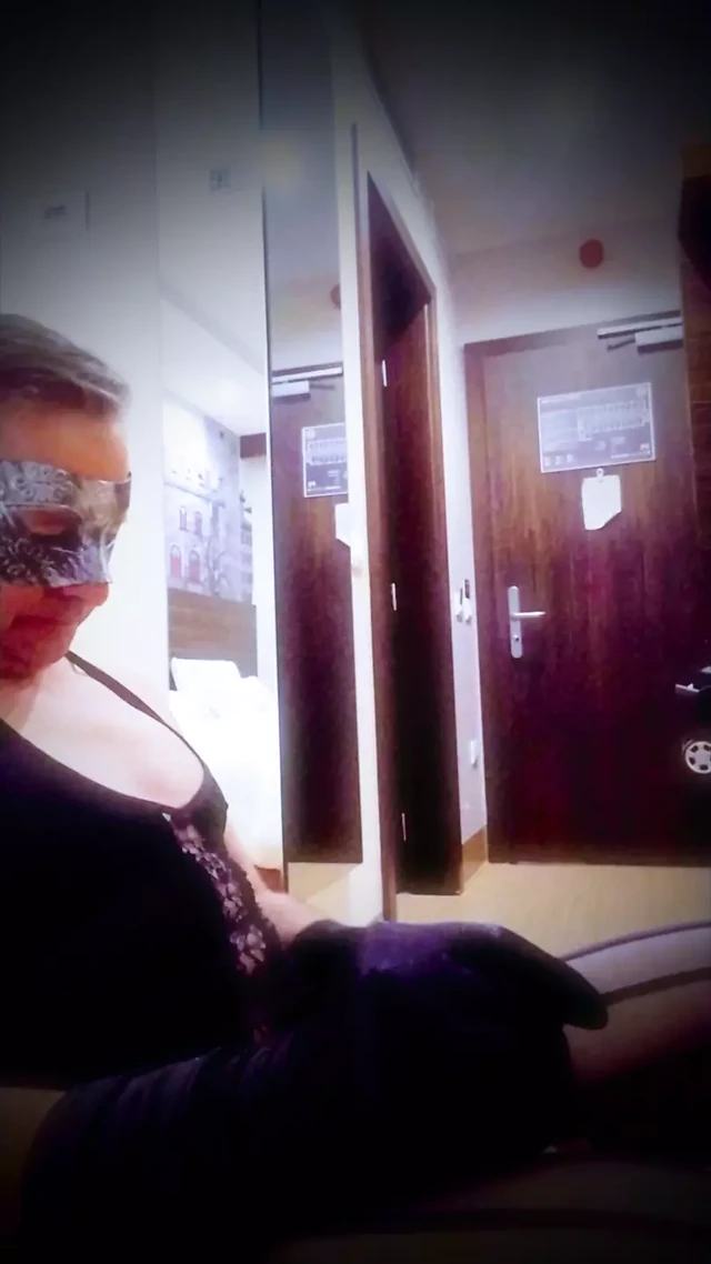 Slut crossdresser up for dads in hotel room