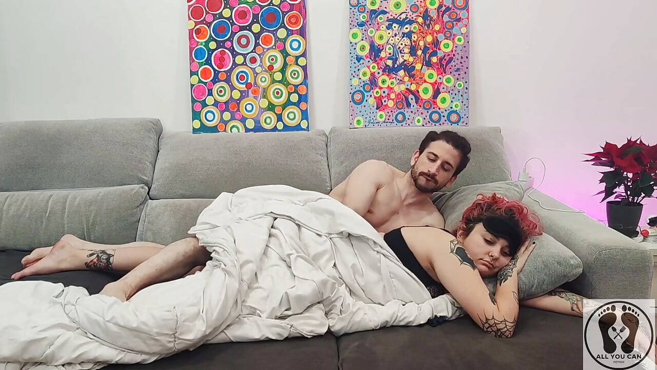 Horny Boy in Couple Routine Ignore Fetish Sleepy Girlfriend