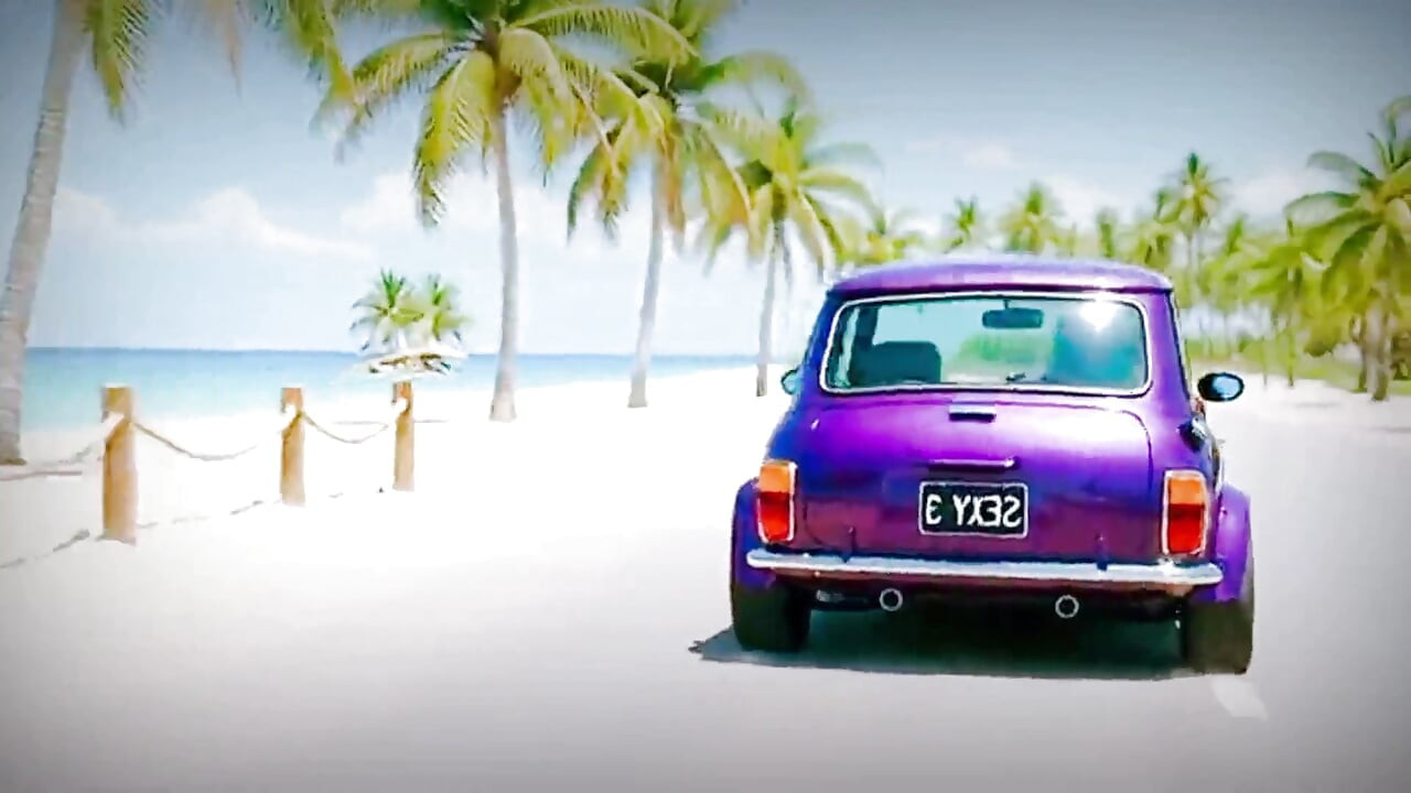 En dag på nakenstranden - 3d-animation