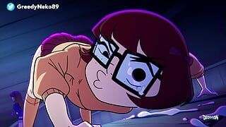Velma en Daphne geneukt door monsters anime