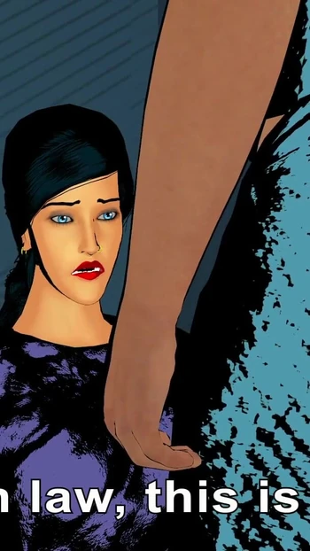 Emotional moment from "Broke the modesty of her pussy by fucking his wife's younger sister"
