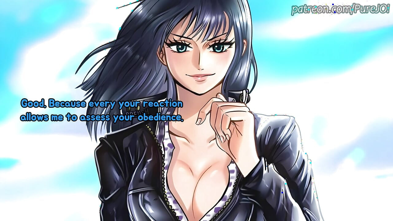 Ukaž Nico Robin, že si zasloužíš být jejím osobním služebníkem (CBT JOI)