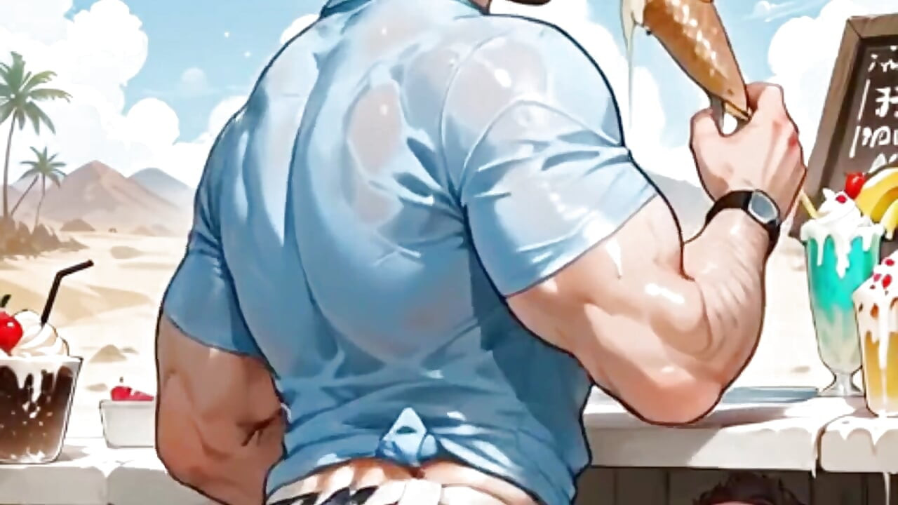 New York Police Officer Engages in Anal Sex with His Partner at the Police Station Pt2. Gay Boy Hentai