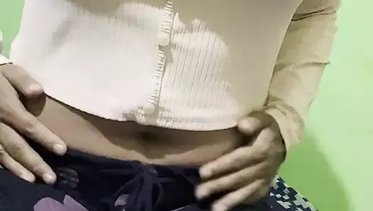 Indian teen collage girl selfie video for bf