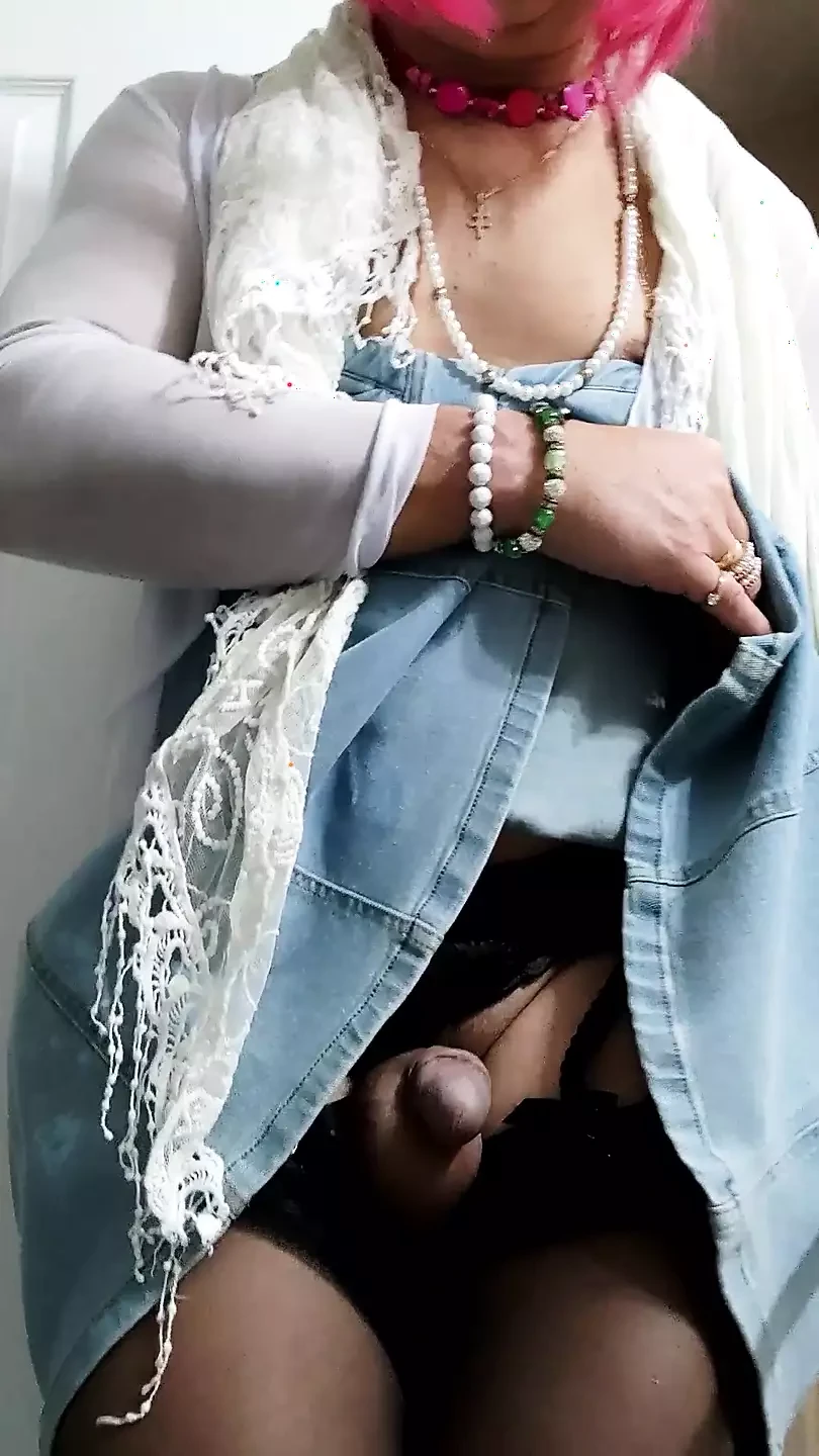 Mi pequeño vestido de jeans