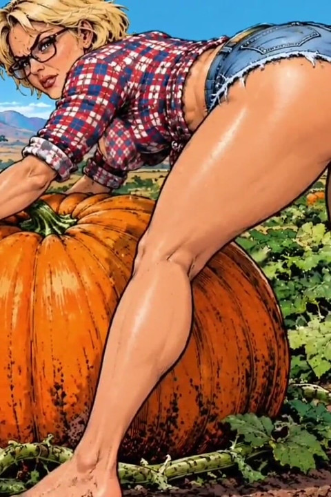 Pumpkin Hookup in Africa: White American Wife Rides Big African Cock