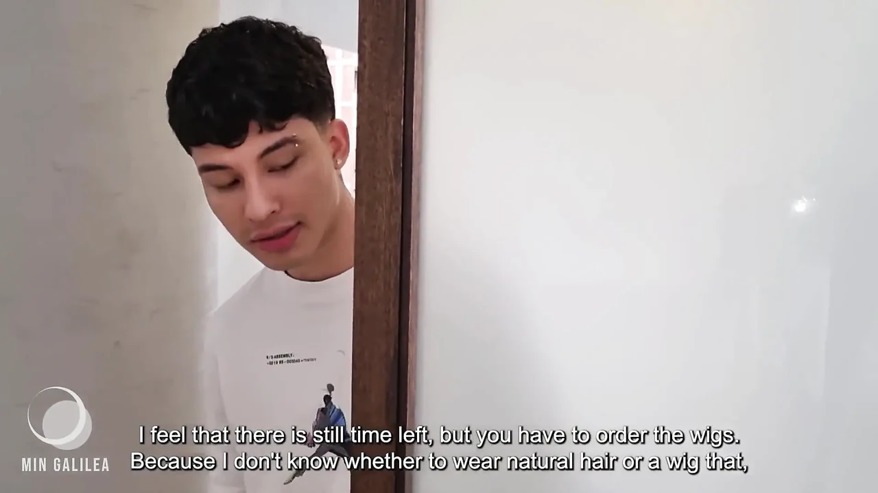 My stepbrother discovers me in the middle of live stream and ends up fucking me - Danner Mendez ft Min Galilea
