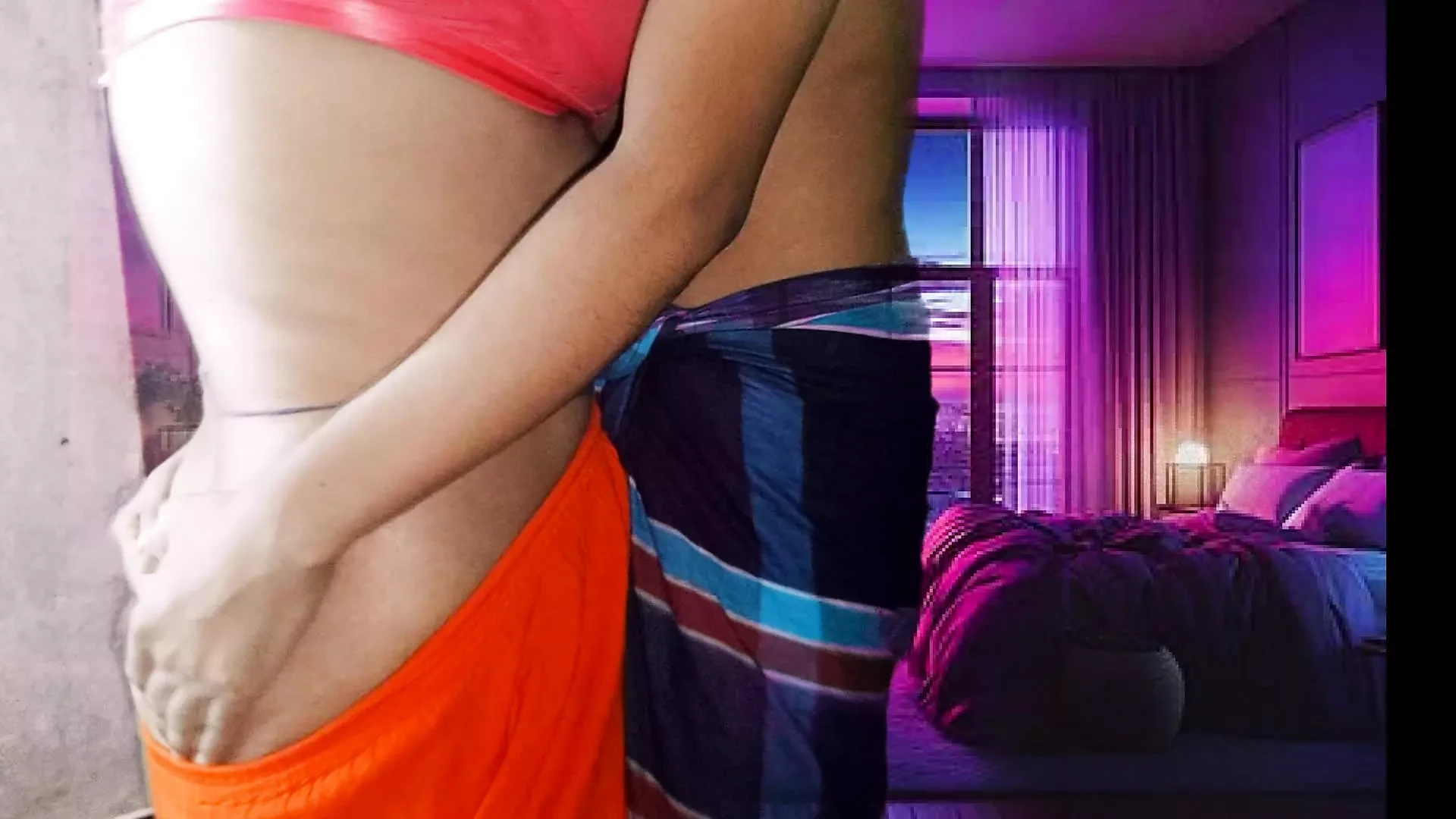 Indijski novi zgodni Desi Seema Bhabhi Ka ogromno noćno jebanje