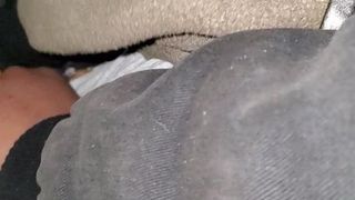 Titty onderweg om te neuken