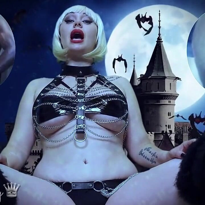 Growing your addiction to BBC! You are addicted to BBC sucking! (Hallowen version)