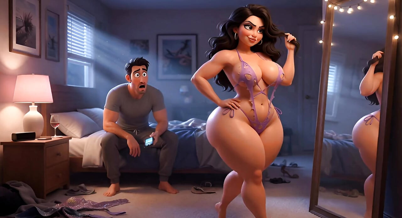 Ep 8- From Chubby & Ignored to Curvy Cock Tease Wife Goes Home with Black Stranger