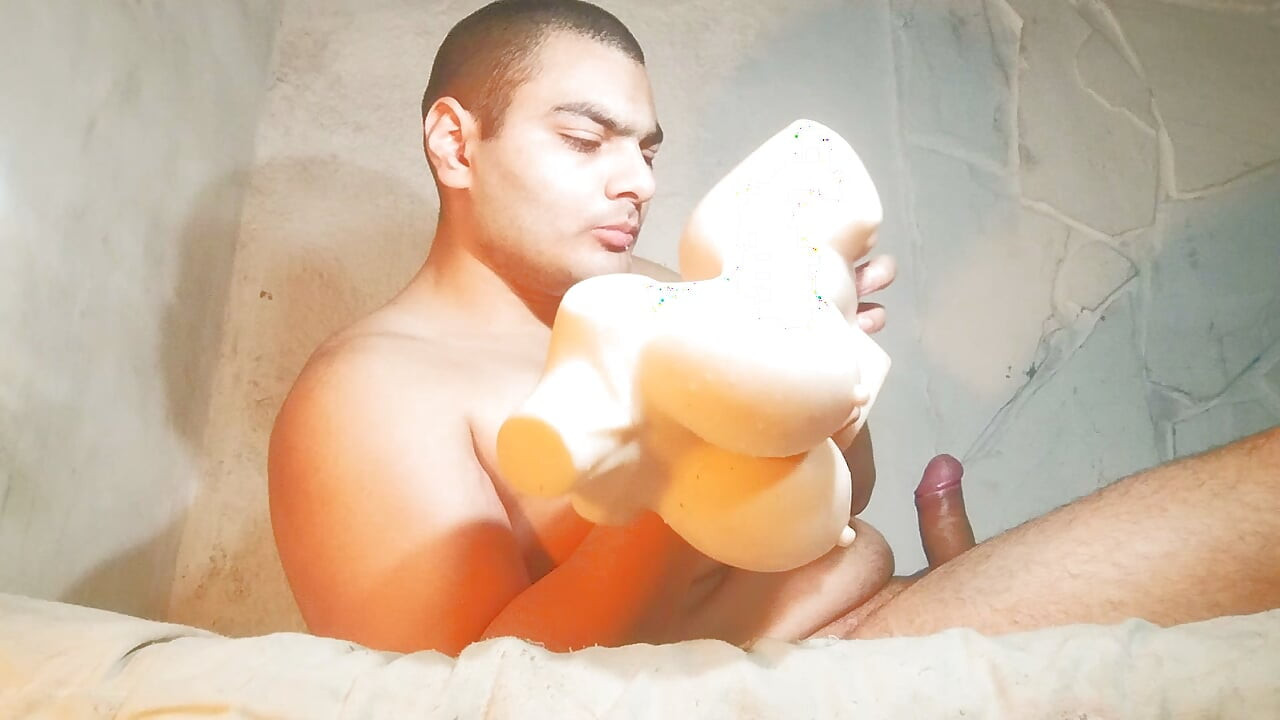 Lying Down - Sex Doll - Fucking Sex Doll - Big Tits Bouncing Petite