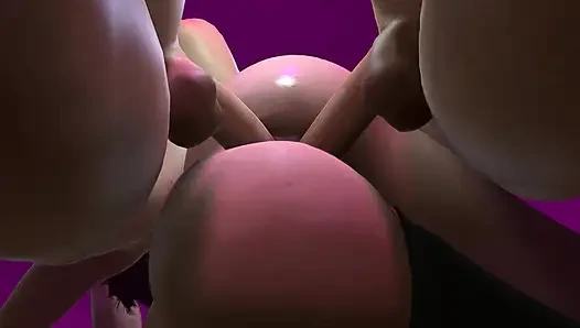 Fuck That Witch Doggy Style Double Penetration Gang Bang