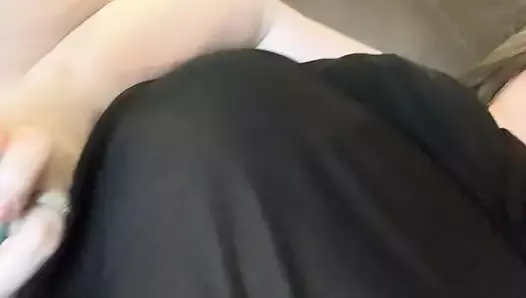 Wife playing with herself