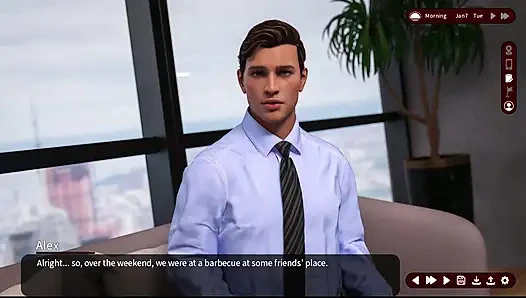 Шёпот желания - верный путь 3, Алекс провел встречу с д-р Eva