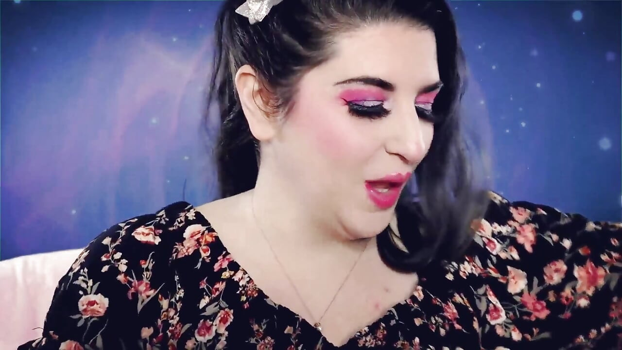 Pink Lipstick on Plexiglass Asmr