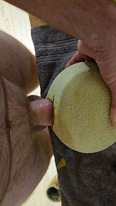 Fucking a melon