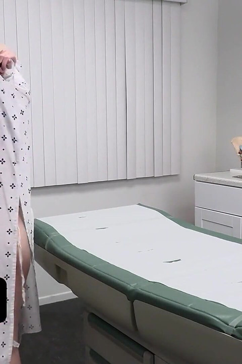 Petite Ophelia Kaan & Celestina Blooms Get Special Treatment From Perv Doctor