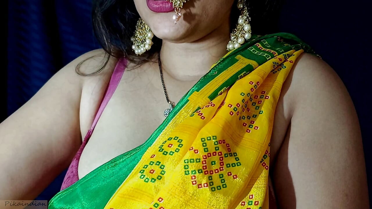 Hot desi indisk husmor saree blause sex kjærlighet romantikk jævla