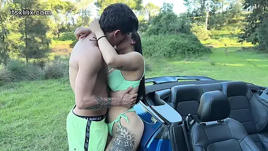 I FUCKED MY PORTUGUESE GIRLFRIEND OUTDOORS