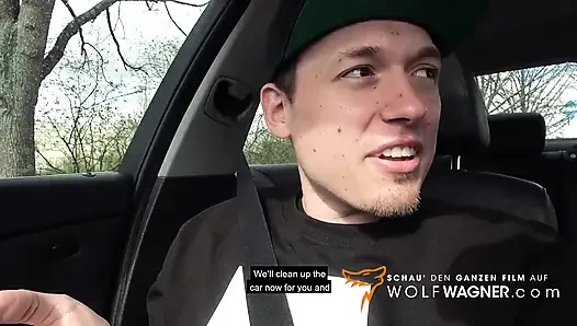 Jessii Van Riva: Шаловливую юную крошку отшпилили и обкончали на лестничной клетке! Wolfwagner