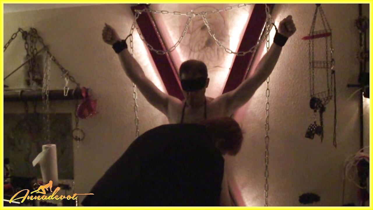 Anna as a dominatrix ...