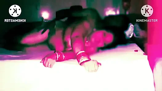 Indian Hotwife and BBC boyfriend full night Sex