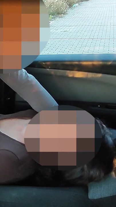 Thrilling moment from "DOGGING my STEPDAUGHTER in a PUBLIC PARKING lot after SCHOOL and a VOYEUR FUCKS her PUSSY until she"