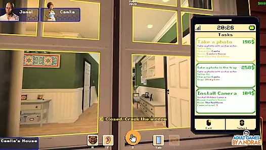 Ep4: Camila's Garden Workout - My Sexy Neighbour 2 (gameplay)