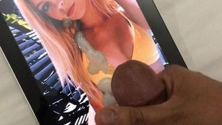 Jordin Jones bikini sperma eerbetoon cumpic