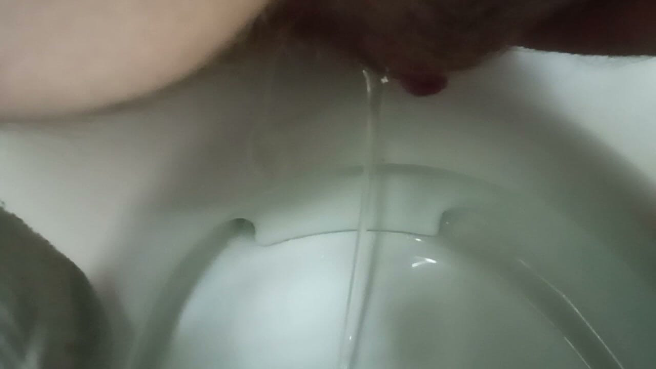 As I pee