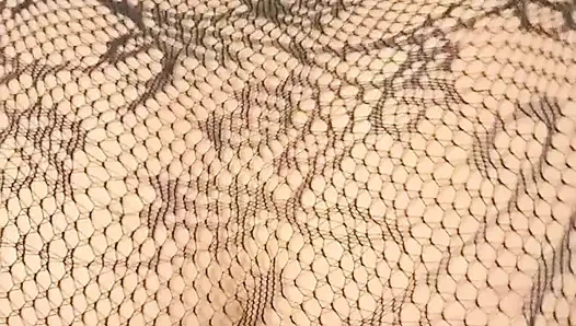 Big ass in lingerie makes him cum fast
