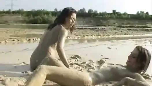 Lesbians in Mud