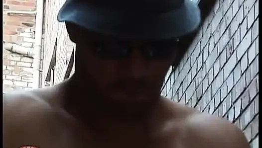 Two Guys Jerking off Degenerates Into Foursome