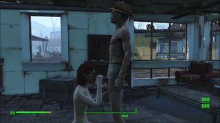 Fallout 4, aventure sexuelle avec Katsu, chap. 6, chat