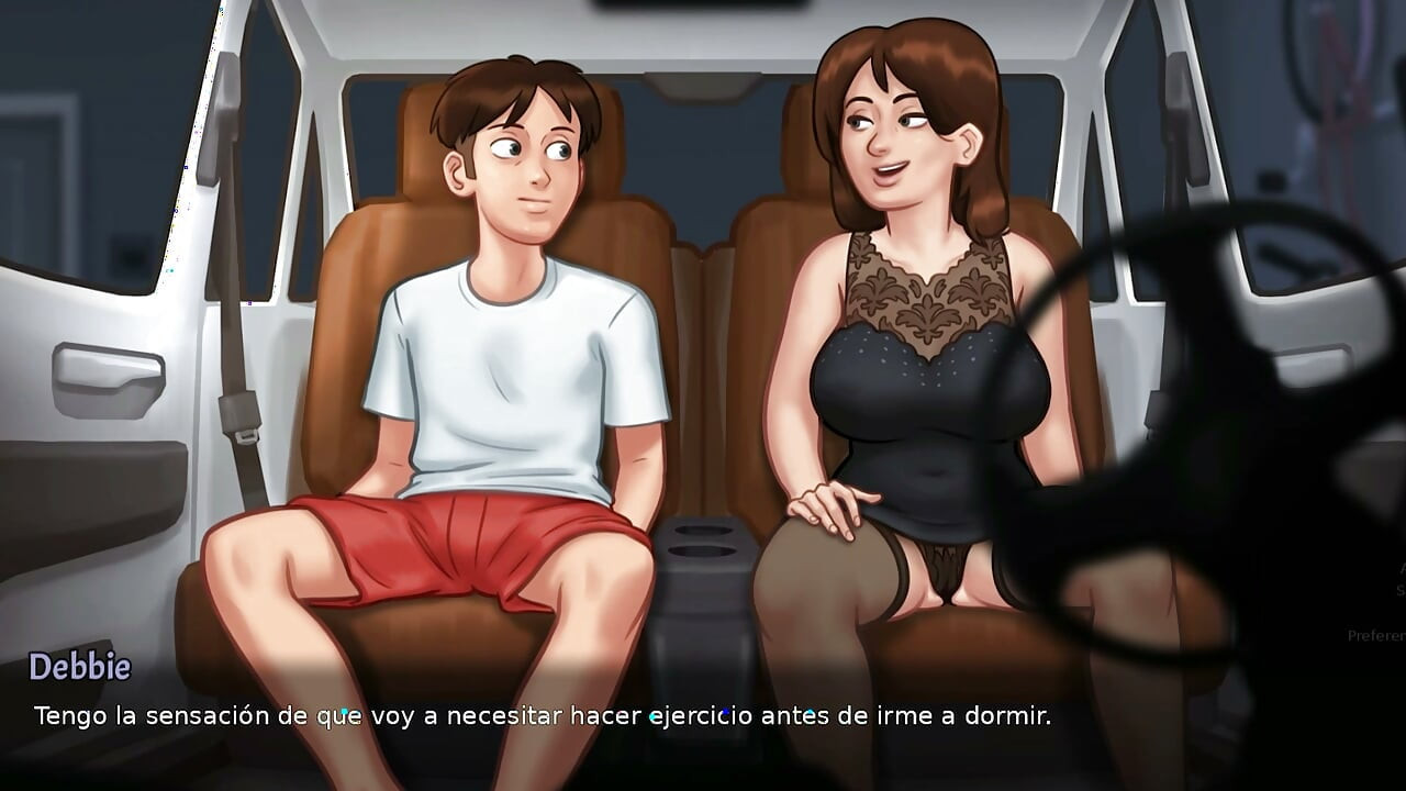 La chispa de pasión loca que surgió entre la madrastra y el hijastro es imposible de contener. summer time saga