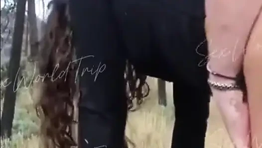 Sexworldtrip - latin amatör genç sakso ve sikişmeyi seviyorum - açık havada emiyor turist (tam video)