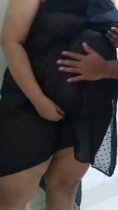 My Friend's hot mom seduces me with sexy clothes & gestures & wants me to fuck her then I help her with rough fucking | Clip 1