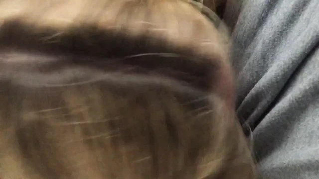 Dick sucked at work