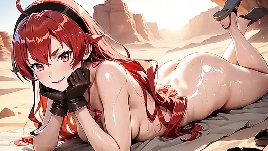 Eris Boreas Greyrat Adalah Oleh Orang Asing Dalam Perjalanannya Adaptasi Dari Mushoku Tensei