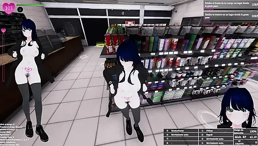 Geheime exhibitionistin manaka +18