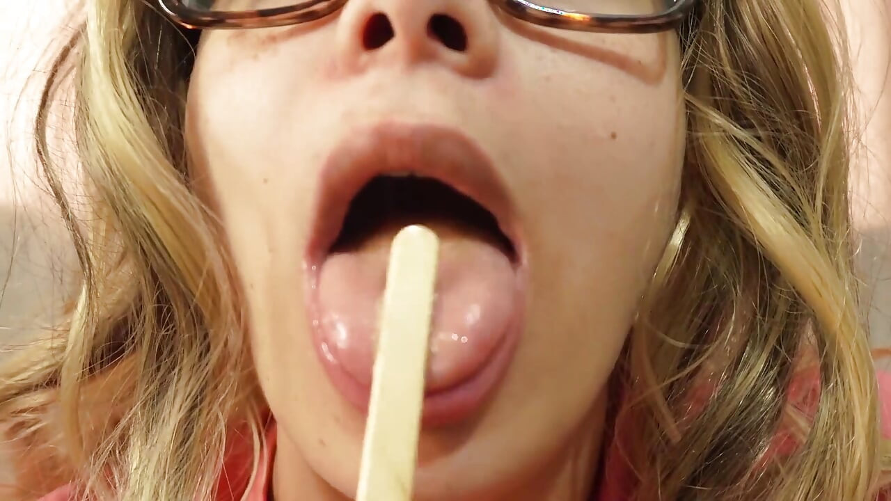 Indian Stepsister Sucks Ice Cream and Loves Sucking It Because It's Like Sucking Dick, but Not Because the Ice Cream