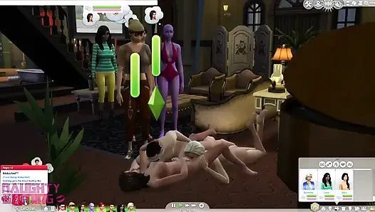 Sims 4 порок, мод для секса с Woohoo