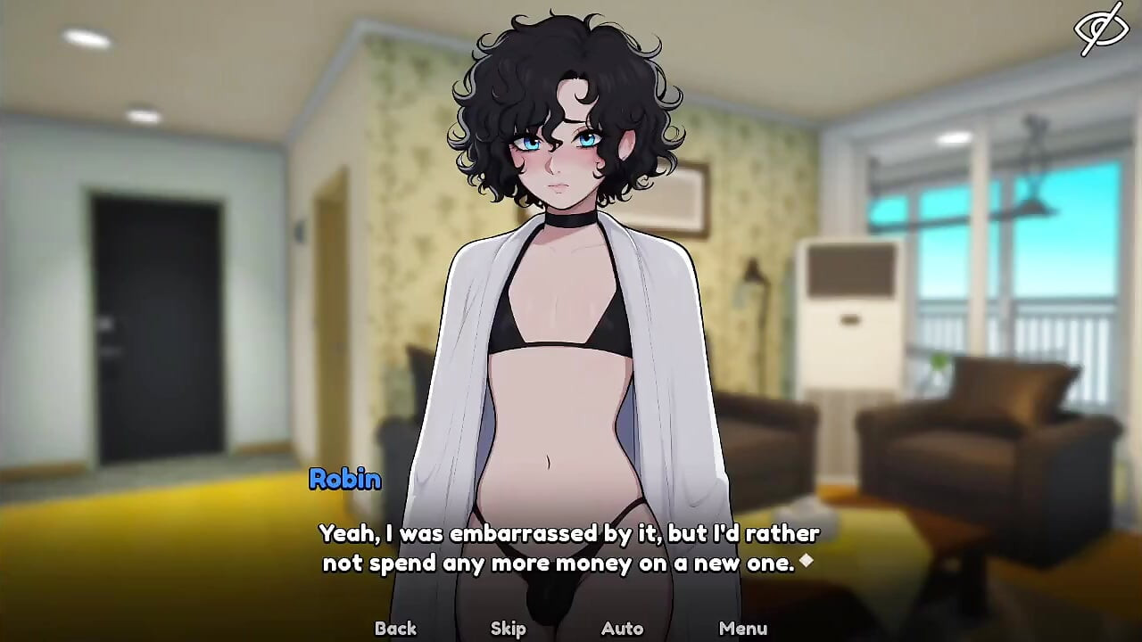 Sparrow finally rubs femboys ass