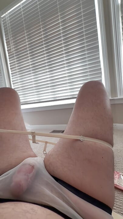 Bragas transparentes y cinturón sanitario