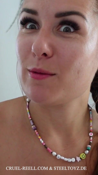 Captivating moment from "Screwable Nipple Clamps by Cruel Reell and Steeltoyz"