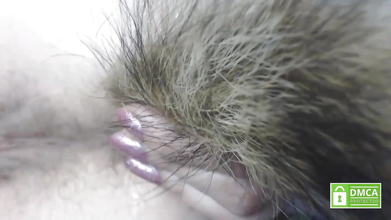 Very Interesting Hairy Toy in My Hairy Ass and a Bit of Hairy Ass Silent Farting in the End